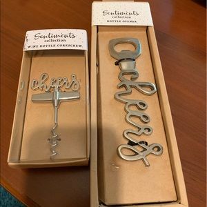 🍷Sentiments Cork Screw and Bottle Opener🍷